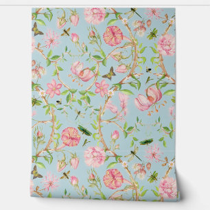 Tropische Vlinders Tuin Chinoiserie Behang