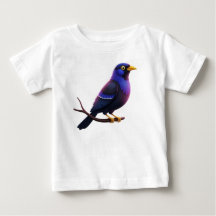 Tropische vogel op een tak