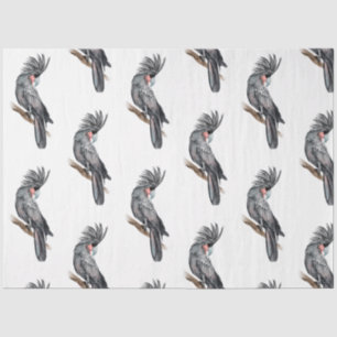 Tropische Vogel Serie : Palmparkiet Ontwerp 2 Tissuepapier
