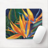 Tropische vogel van Paradise Mousepad Muismat (Met muis)