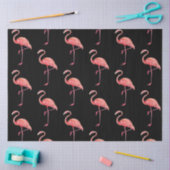 Tropische Vogelreeks: Flamingo Ontwerp 3 Tissuepapier (Craft)