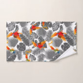 tropische vogels bad handdoek (Handdoek)