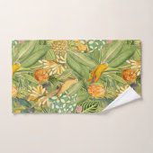 Tropische vogels in Oerwoud Paradise-geel Bad Handdoek (Handdoek)