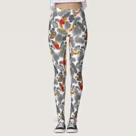 tropische vogels leggings