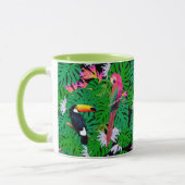 Tropische vogels mok (Links)