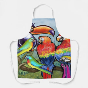 Tropische Vogels Schort