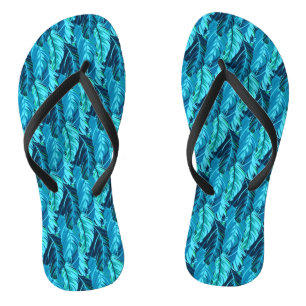 Tropische vogels teenslippers