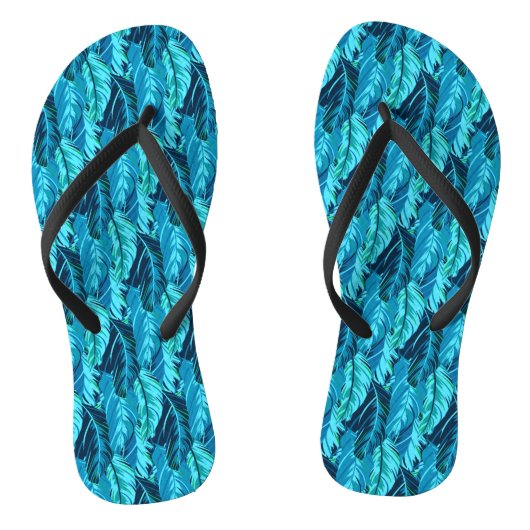 Tropische vogels teenslippers (Voetbed)