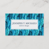 Tropische vogels visitekaartje (Voorkant)