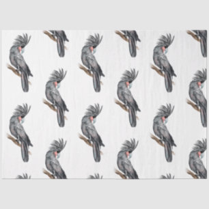 Tropische vogelserie: Palm Parrot Design 2 Tissuepapier