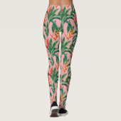 Tropische vogelsoorten van het Paradise-bloempalm  Leggings (Achterkant)