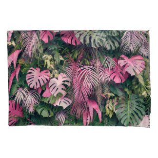 Tropische volledige achtergrondbomen kussensloop