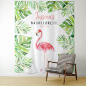 Tropische vrijgezellenfeest achtergrond foto prop wandkleed (In situ)