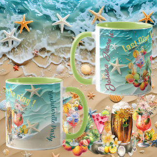 Tropische Vruchten Bachelorette Feest Strandcockta Mok