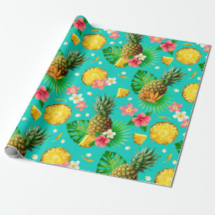 Tropische vruchten cadeaupapier