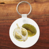 Tropische vruchten - Durian Sleutelhanger (Voorkant)