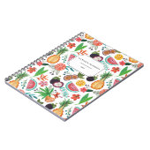 Tropische vruchtensap Pineappelbloemen | Foto-Noti Notitieboek (Linkerzijde)