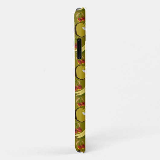 Tropische vruchtenseamless pattern yellow Case-Mate iPhone case (Achterkant/rechts)