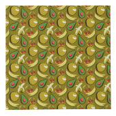 Tropische vruchtenseamless pattern yellow kubus (Rechts)