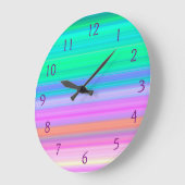 Tropische wandklok grote klok (Hoek)