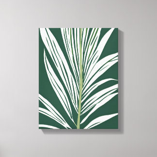 Tropische wandkunst - tropisch blad canvas afdruk