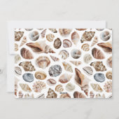 Tropische warme kerstzeeen en groeten moderne Ho Feestdagenkaart (Achterkant)