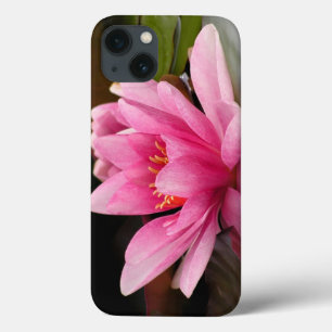Tropische Waterlelie Bloem Botanisch Ontwerp iPhone 13 Hoesje