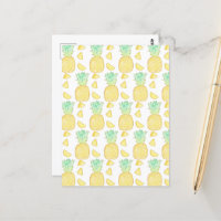 Tropische Waterverf Ananas