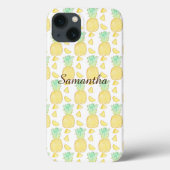 Tropische Waterverf Ananas Case-Mate iPhone Case (Achterkant)