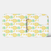 Tropische Waterverf Ananas Case-Mate iPhone Case (Achterkant (horizontaal))