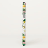 Tropische Waterverf bloemen en bladpatroon Case-Mate iPhone Case (Achterkant / rechts)