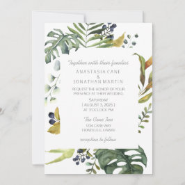 Tropische Waterverf Kaart