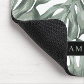 Tropische Waterverf Modern oasis leest Patroon Muismat (Hoek)