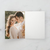 Tropische Waterverf Palm Trees Bedankkaart (Binnen)