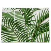 Tropische Waterverf palmbomen Groot Cadeauzakje (Voorkant)