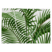 Tropische Waterverf palmbomen Groot Cadeauzakje (Achterkant)