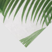 Tropische Waterverf palmbomen Tissuepapier (Detail)