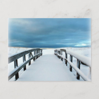 Tropische winter briefkaart