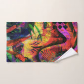 Tropische wisset bad handdoek (Handdoek)