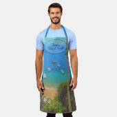 Tropische Yelapa Bar & Grill 1017 Schort (Gedragen)