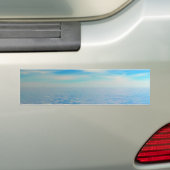 Tropische Zee Bumpersticker (Op auto)