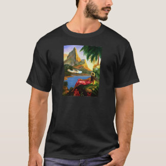  tropische Zee in Hawaï — palmboom T-shirt