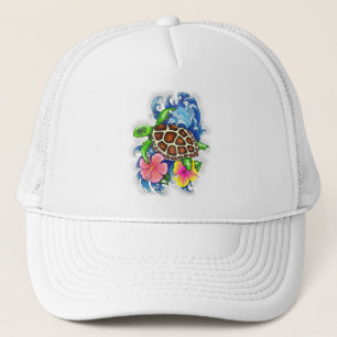Tropische Zeeen Trucker Pet