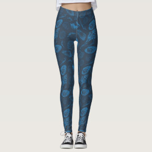 Tropische zeeschelpen leggings