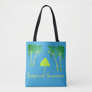 Tropische zomer draagtas