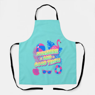 Tropische zomer plezier vibes schort