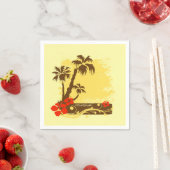 Tropische zomer servet (Insitu)