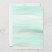 Tropische zomercocktail kaart (Achterkant)