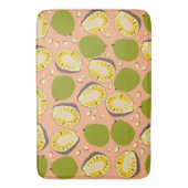Tropische zomerjassen Pattern - Exotic Fruit Badmat (Voorkant Verticaal)