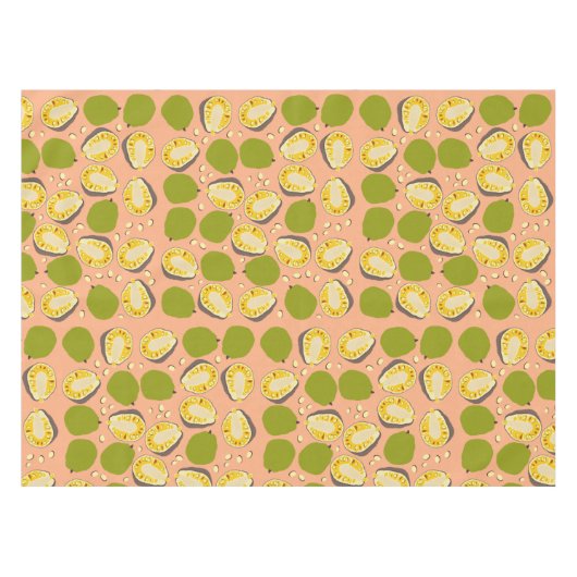 Tropische zomerjassen Pattern - Exotic Fruit Tafelkleed (Voorkant (Horizontaal))